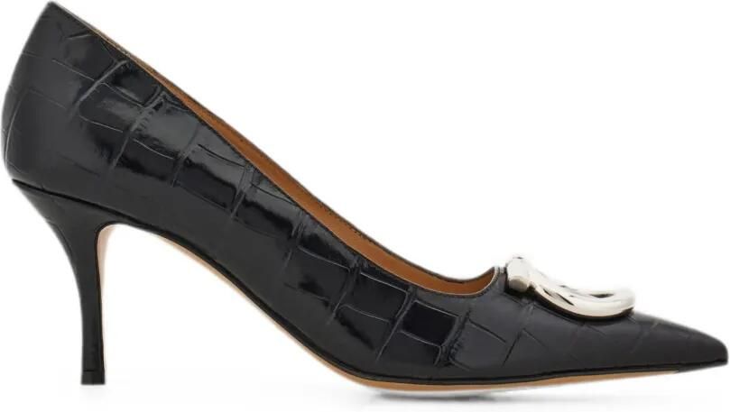 Ferragamo Maxi Gancini pumps Zwart