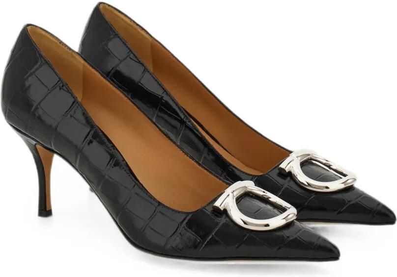 Ferragamo Maxi Gancini pumps Zwart - Foto 5