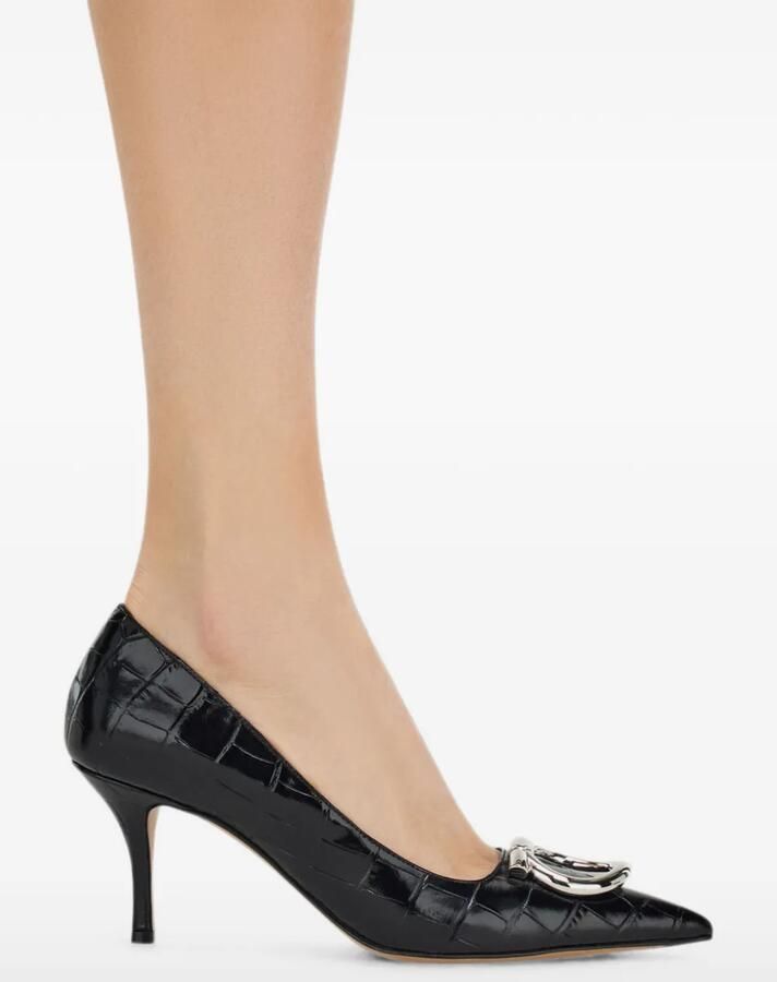 Ferragamo Maxi Gancini pumps Zwart - Foto 2