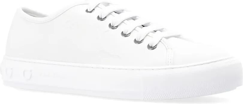 Ferragamo Mediterranean canvas sneakers Wit - Foto 2