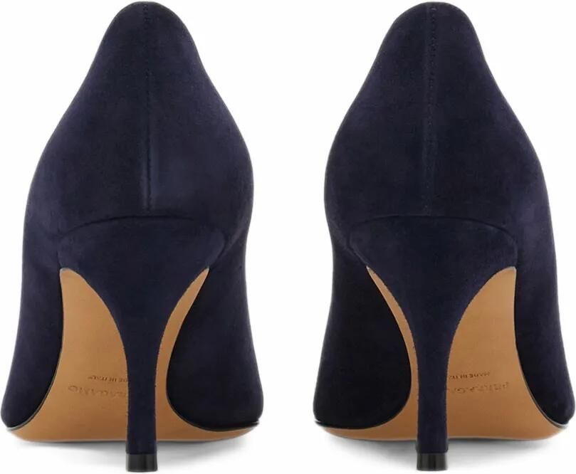 Ferragamo mid-heel maxi Gancini pumps Blauw - Foto 2