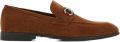 Ferragamo Moccasins with Gancini ornament Bruin - Bruin
