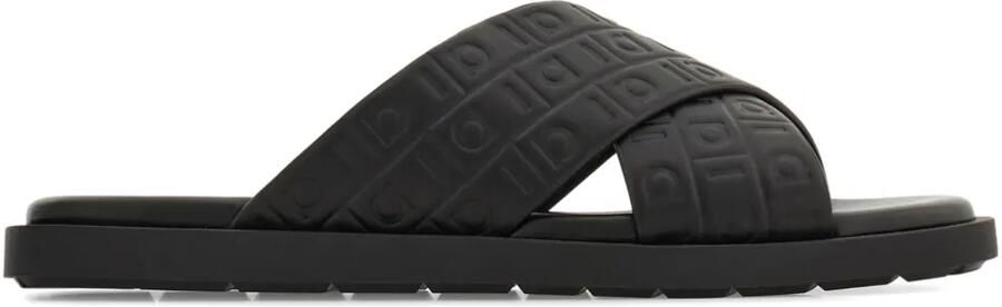 Ferragamo Monogram sandalen Zwart