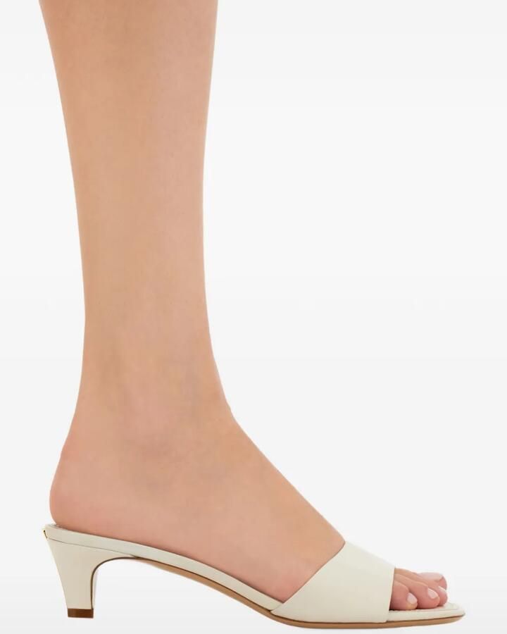 Ferragamo Muiltjes met lage hak Beige - Foto 2