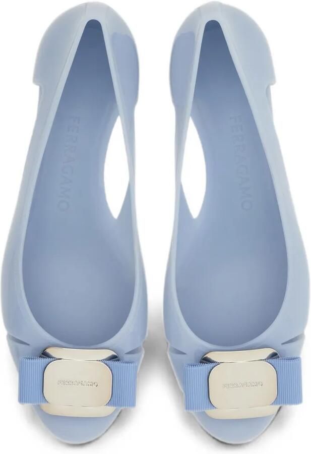 Ferragamo New Vara jelly ballerina's Blauw - Foto 2