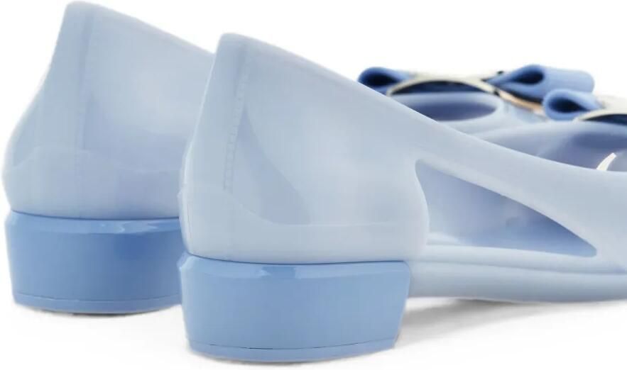Ferragamo New Vara jelly ballerina's Blauw - Foto 3