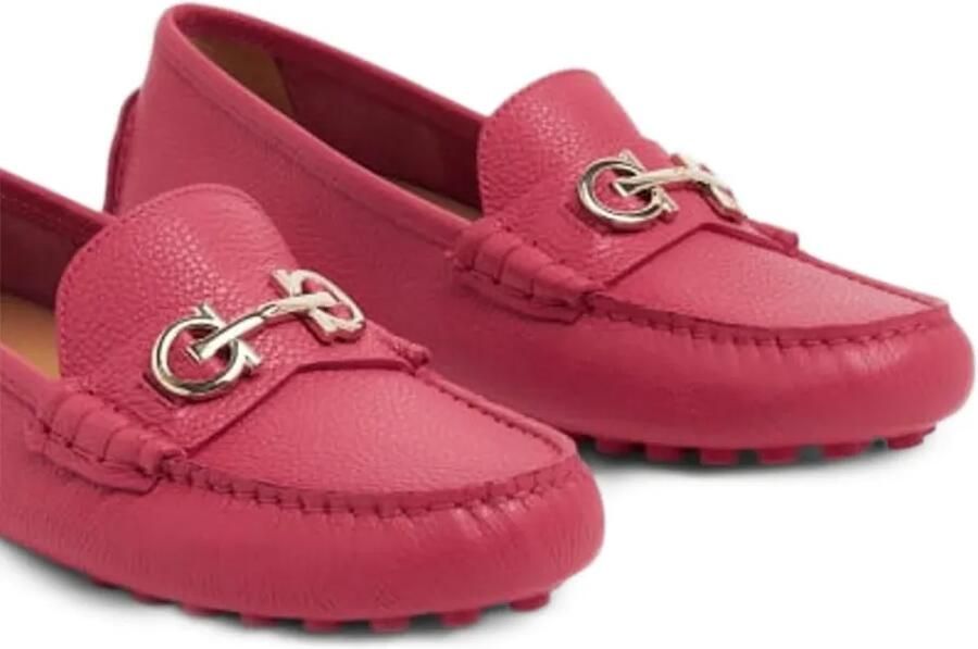 Ferragamo Odilia 1 loafers met Gancini-plakkaat Roze - Foto 2