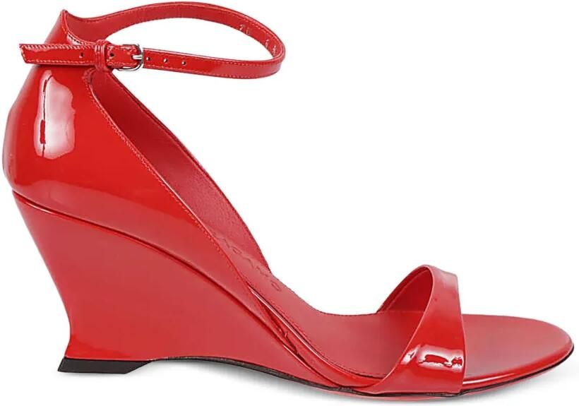 Ferragamo open-toe sandals Rood