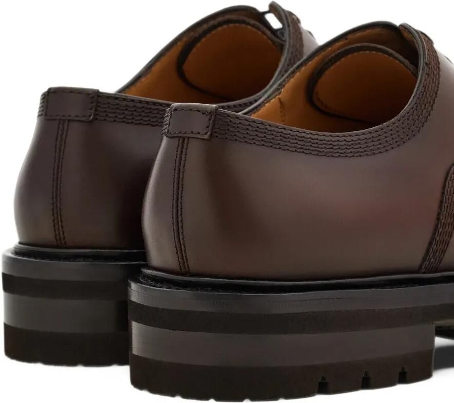Ferragamo Oxford brogues with chunky tread Bruin - Foto 2