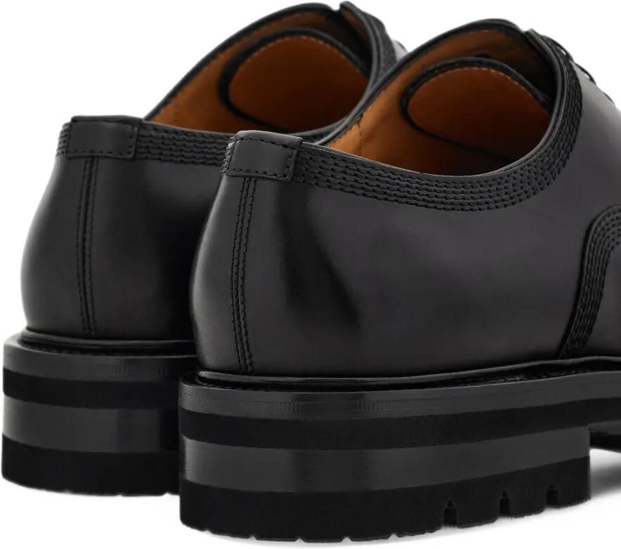 Ferragamo Oxford brogues with chunky tread Zwart - Foto 2