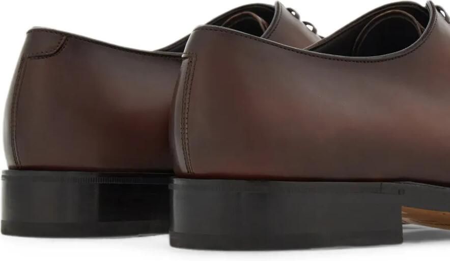 Ferragamo Oxford schoenen met stikseldetail Bruin - Foto 4