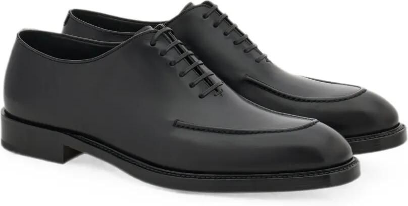 Ferragamo Oxford schoenen met stikseldetail Zwart - Foto 5