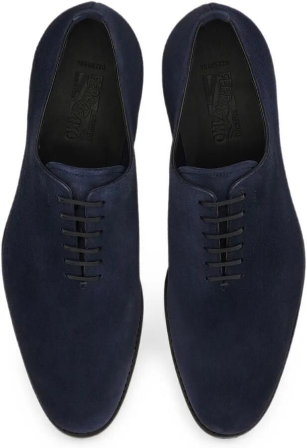 Ferragamo Oxford Tramezza schoenen Blauw - Foto 4