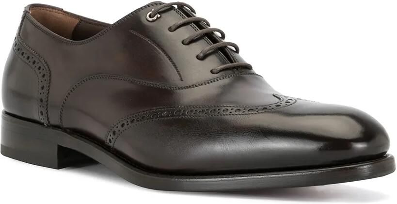 Ferragamo Oxford veterschoenen Bruin
