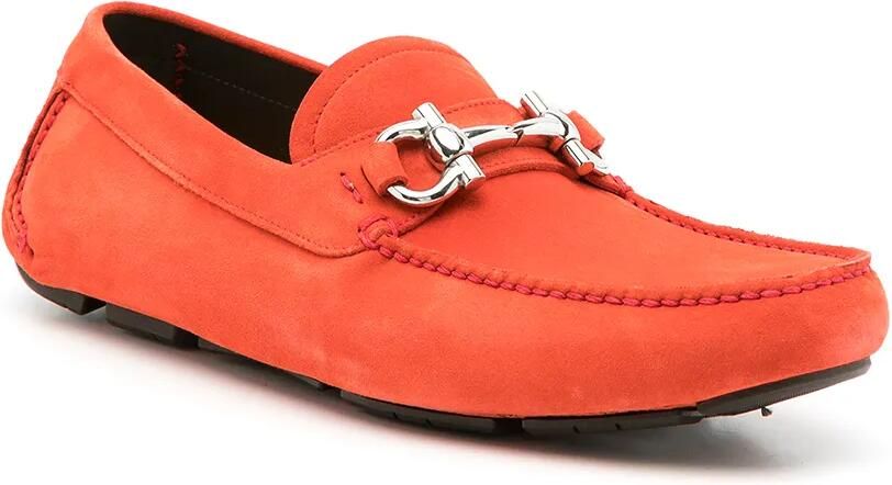 Ferragamo Parigi leren loafers Oranje