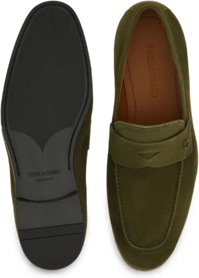 Ferragamo Penny loafers Groen - Foto 3