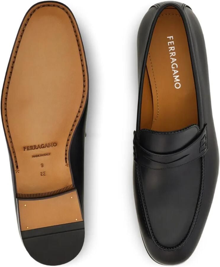 Ferragamo Penny loafers Zwart - Foto 2