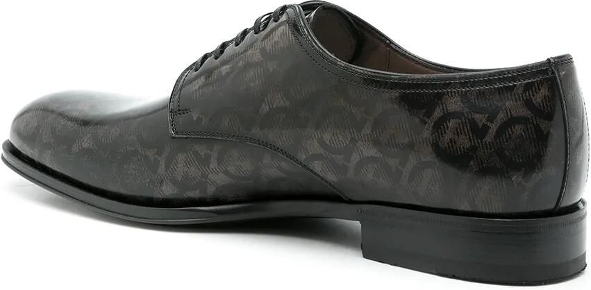 Ferragamo Pershore schoenen met Gancini print Zwart - Foto 2
