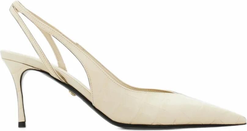 Ferragamo pointed-toe mules Beige