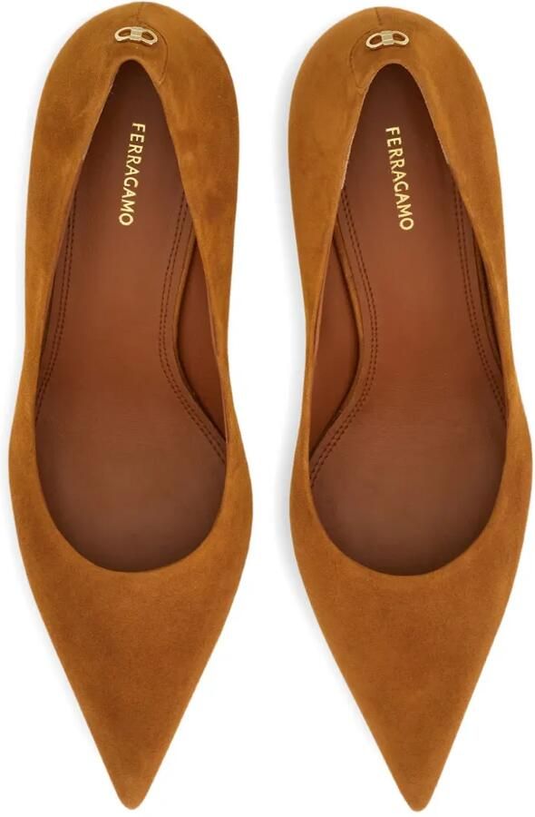 Ferragamo Pumps Bruin - Foto 4