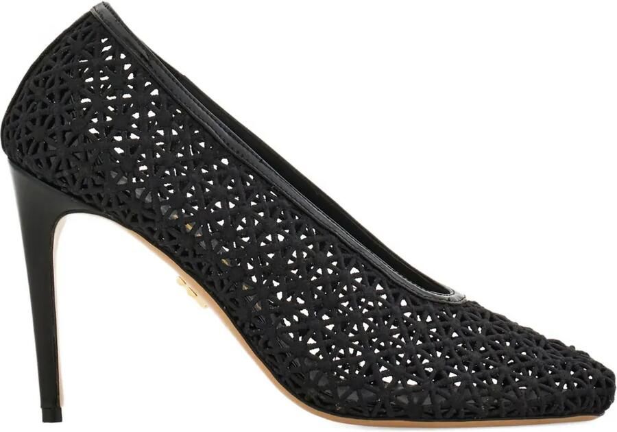 Ferragamo Pumps met uitgesneden details Zwart