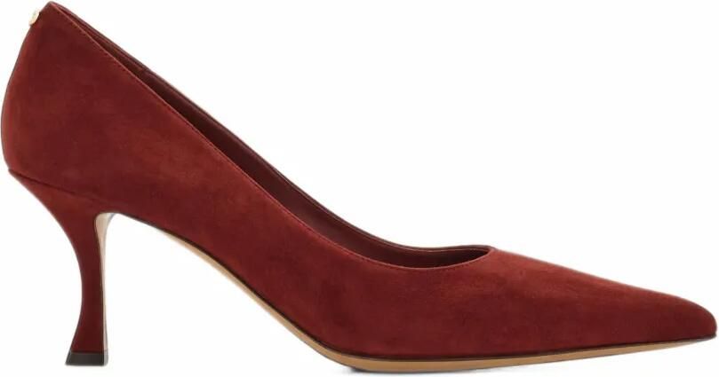 Ferragamo red pump shoes Rood