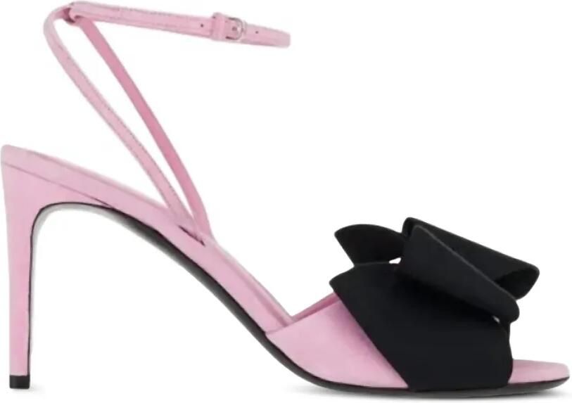 Ferragamo Sandalen met dubbele strik Roze