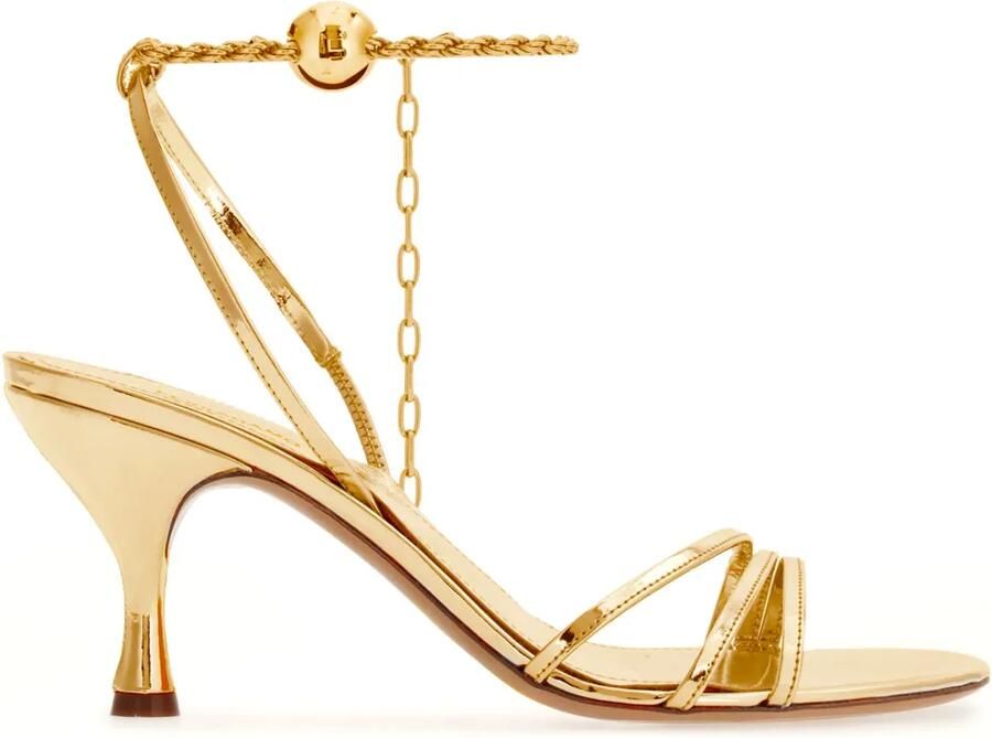 Ferragamo Sandalen met enkelbandje Goud