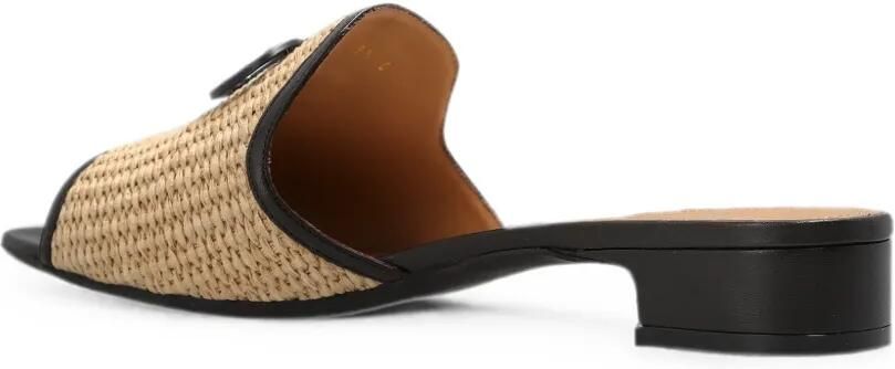 Ferragamo Sandalen met Gancini-ornament Beige - Foto 4