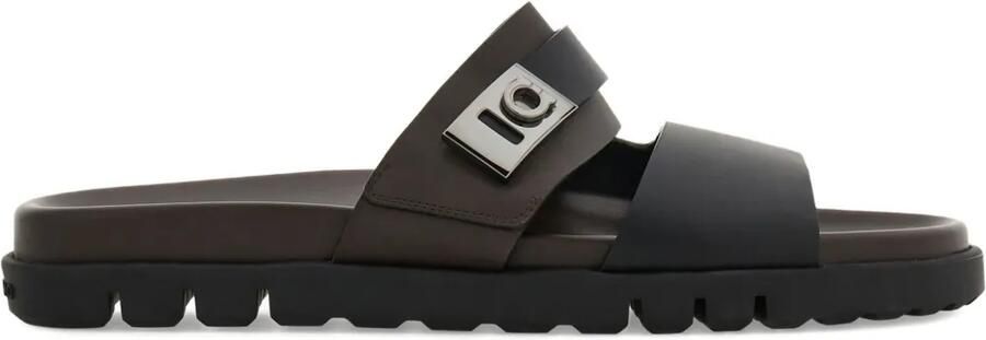 Ferragamo Sandalen met gesp Zwart