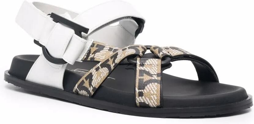 Ferragamo Sandalen met open neus Wit - Foto 4