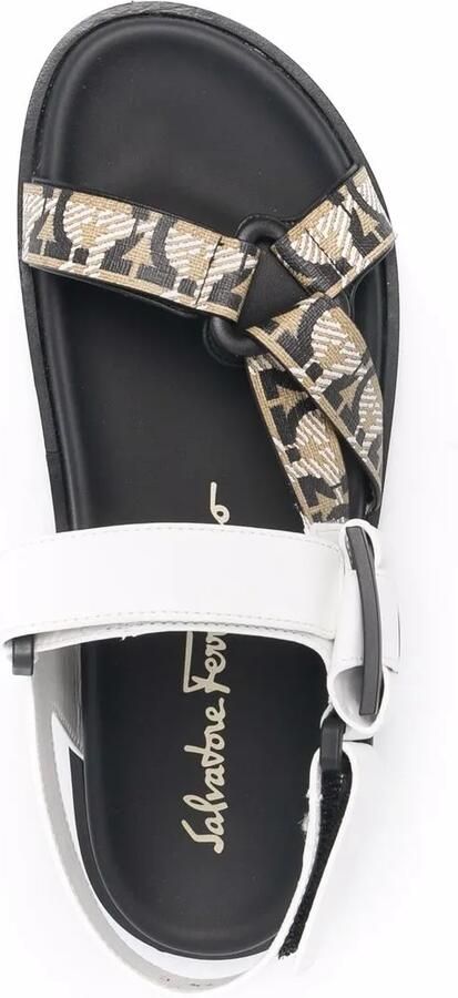 Ferragamo Sandalen met open neus Wit - Foto 2