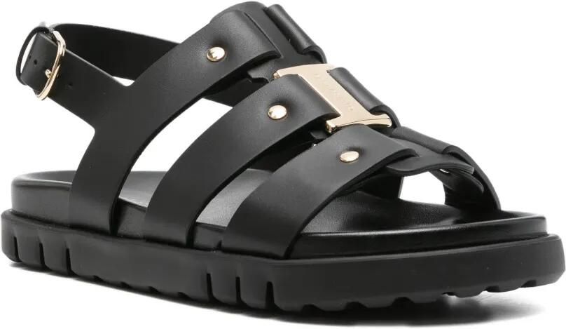 Ferragamo Sandalen met studs Zwart - Foto 3