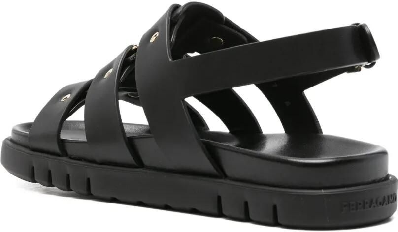 Ferragamo Sandalen met studs Zwart - Foto 2