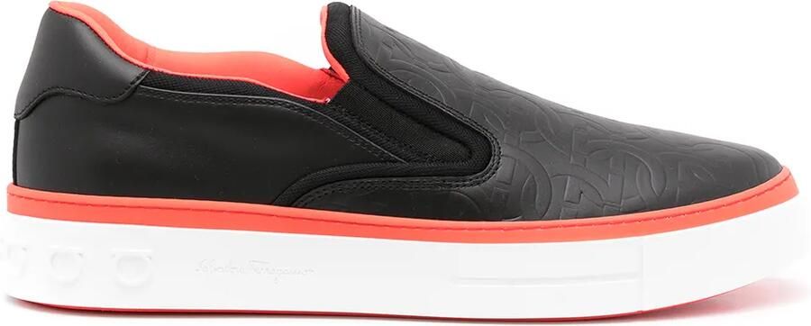 Ferragamo Slip-on sneakers Zwart