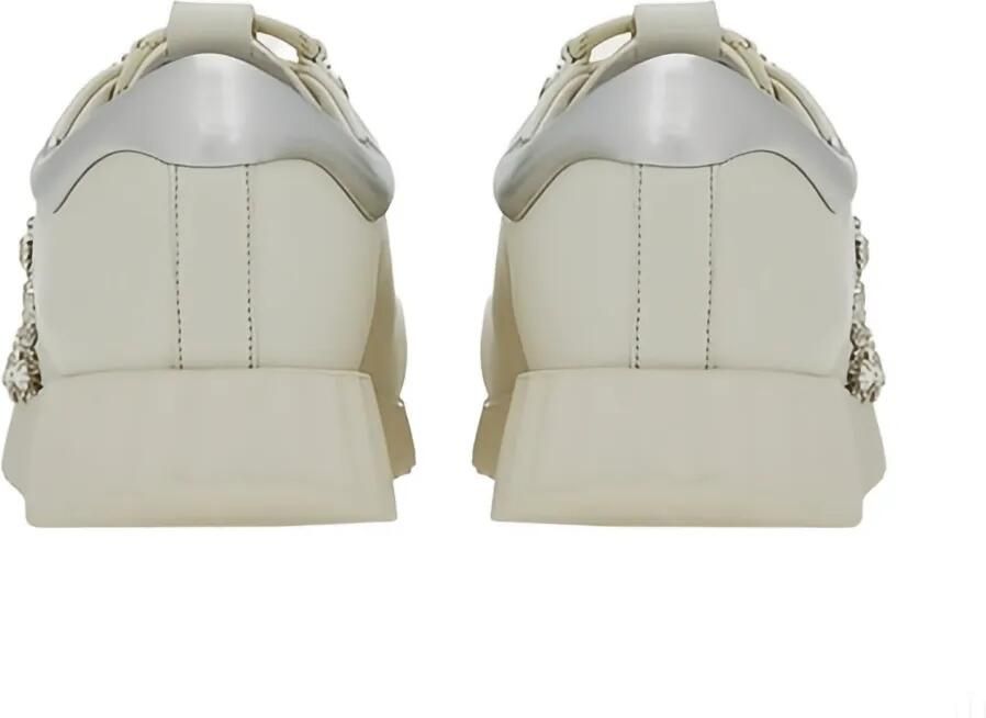 Ferragamo Sneakers met Gancini-patroon Beige