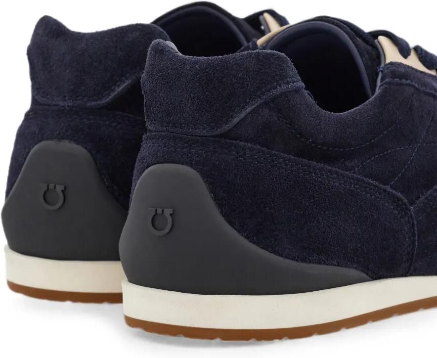 Ferragamo Sneakers met gancini-plakkaat en vlakken Blauw - Foto 2