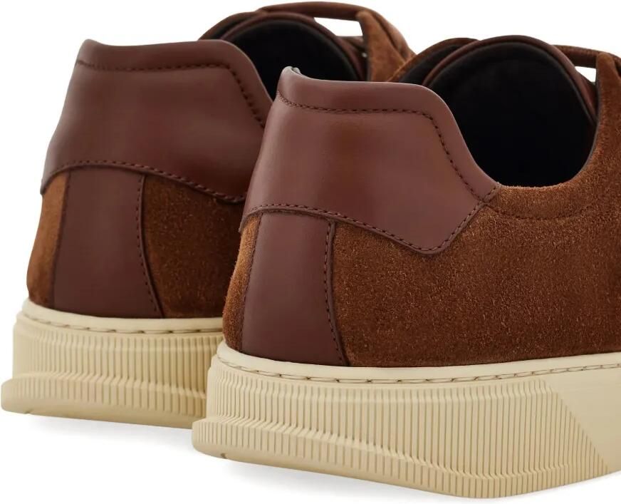 Ferragamo Sneakers met geborduurde vlakken Bruin - Foto 4