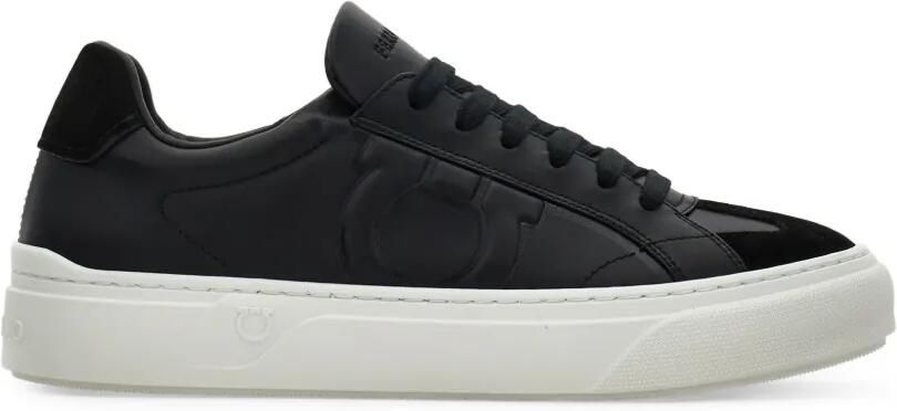 Ferragamo Sneakers met textuur Zwart
