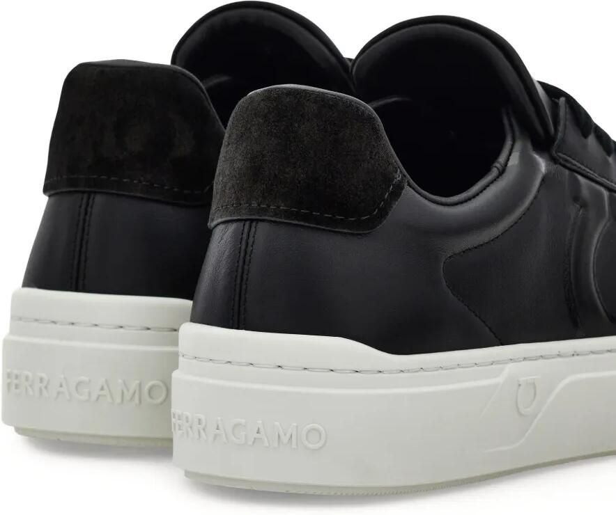 Ferragamo Sneakers met textuur Zwart - Foto 3