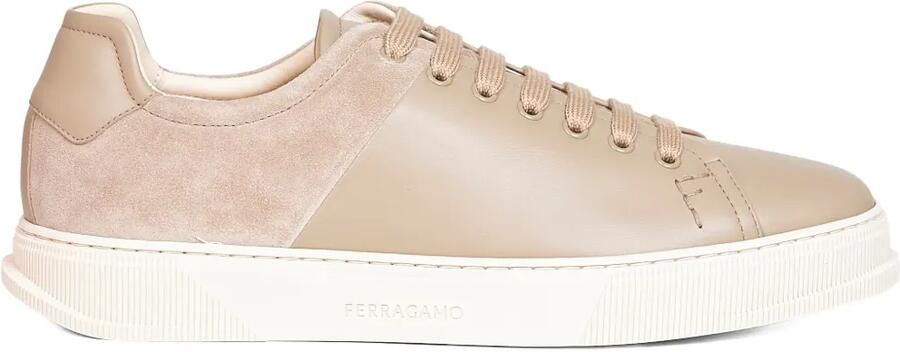 Ferragamo Sneakers met vlakken Beige