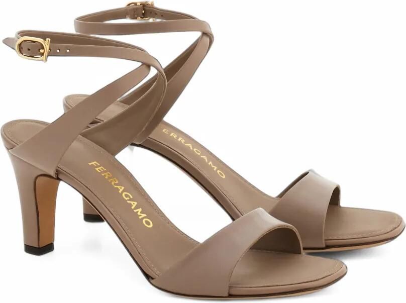 Ferragamo square-toe sandals Beige - Foto 5