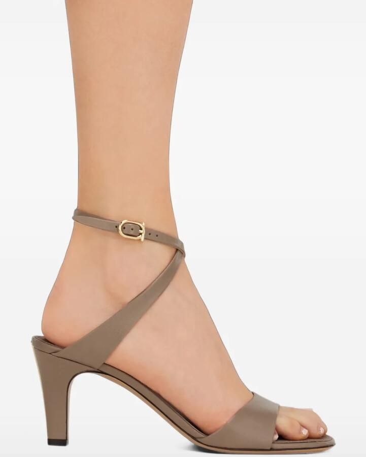 Ferragamo square-toe sandals Beige - Foto 3