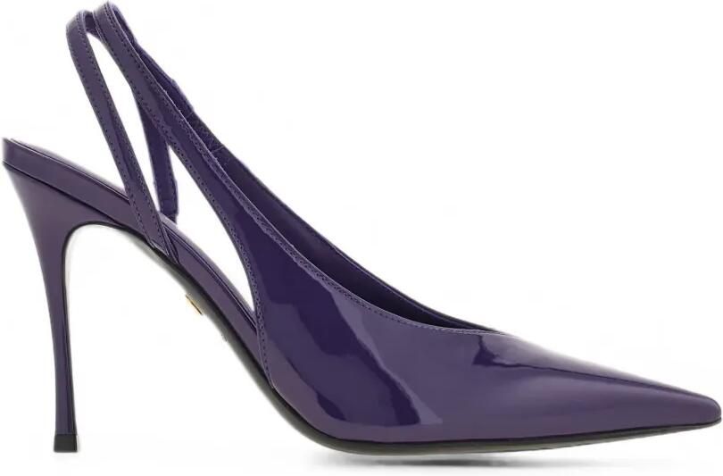 Ferragamo Stiletto slingback pumps Paars