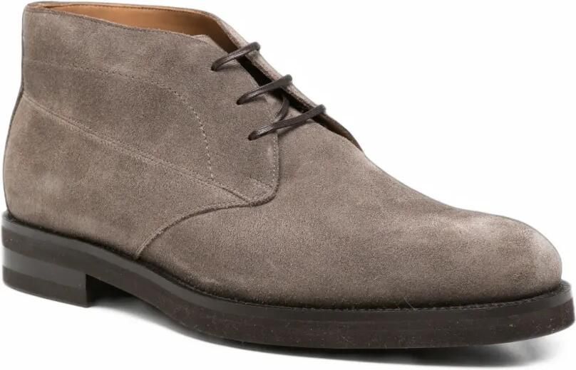 Ferragamo Suède desert boots Grijs - Foto 2
