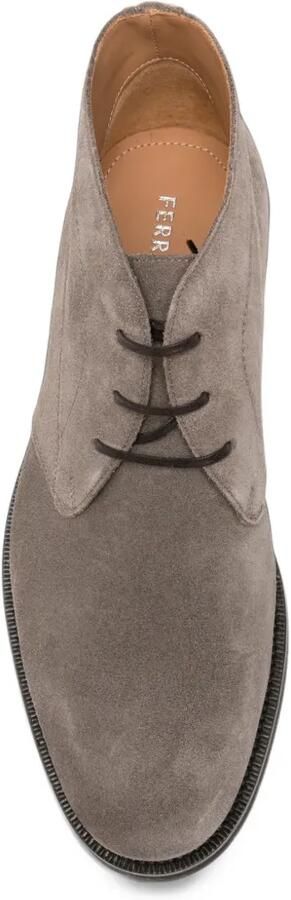 Ferragamo Suède desert boots Grijs - Foto 4