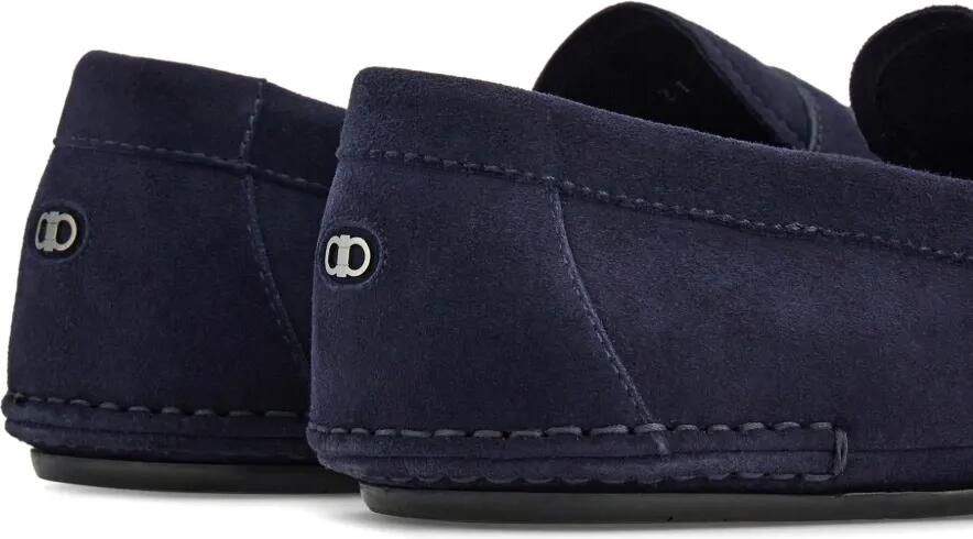 Ferragamo Suède loafers Blauw - Foto 4