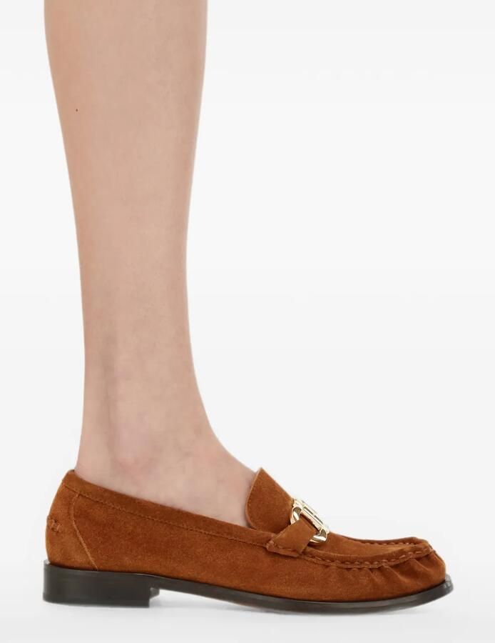 Ferragamo Suède loafers Bruin - Foto 2
