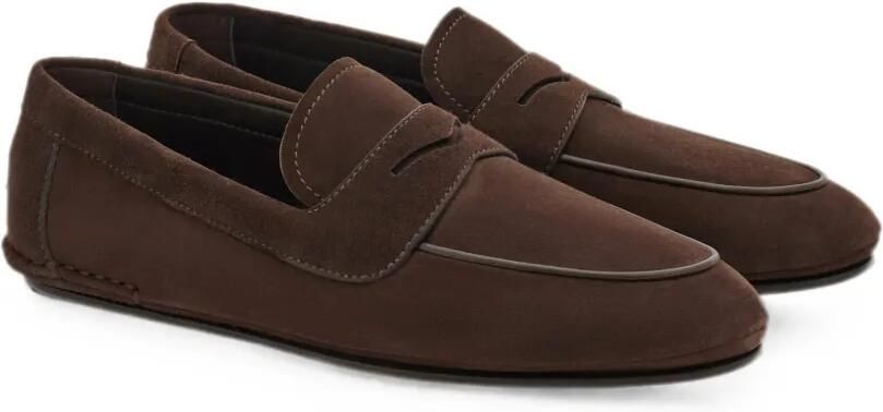 Ferragamo Suède loafers Bruin