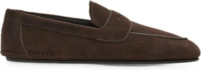 Ferragamo Suède loafers Bruin - Foto 5